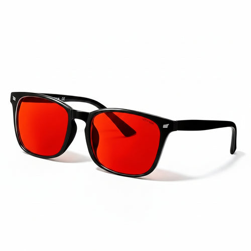 Lunette anti lumière bleue - Amber Rouge