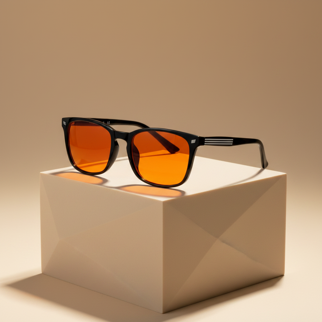 Lunette anti lumière bleue - Amber Noir