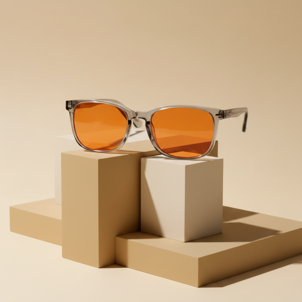 Lunette anti lumiere bleue - AmberClear Gray