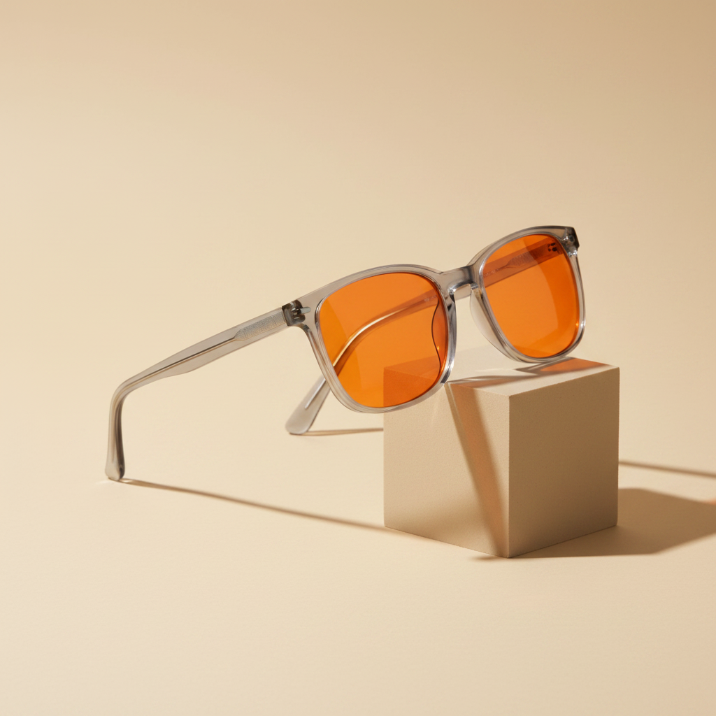Lunette anti lumiere bleue - AmberClear Gray