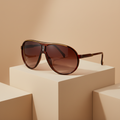Lunette de soleil Femme - Aviara Marron