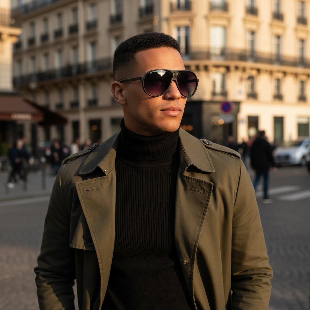 Lunette de soleil Femme - Aviara Noir