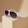 Lunette de soleil Femme - Aviara Rouge Blanc