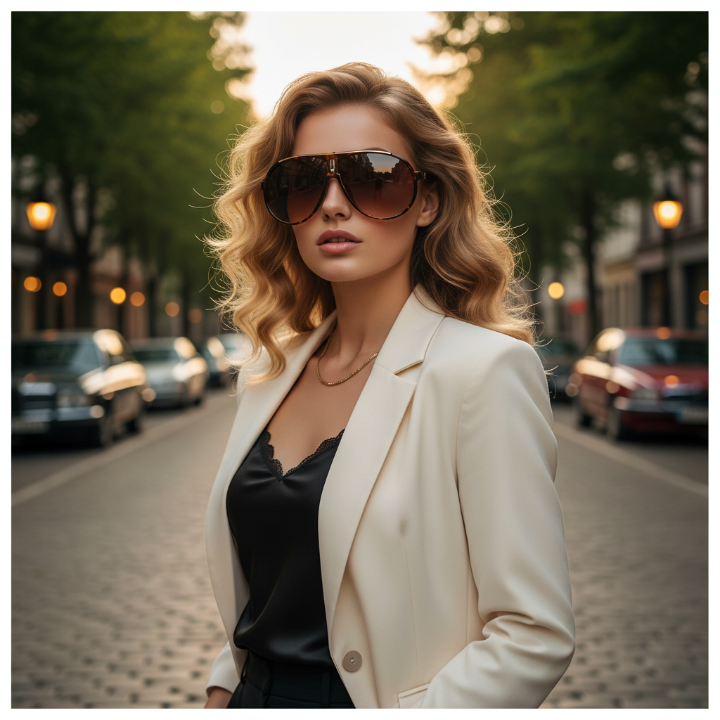 Lunette de soleil Femme - Aviara Tigré
