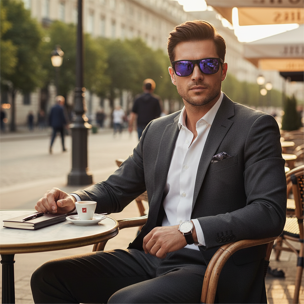Lunette de soleil ÉclipseX Mauve
