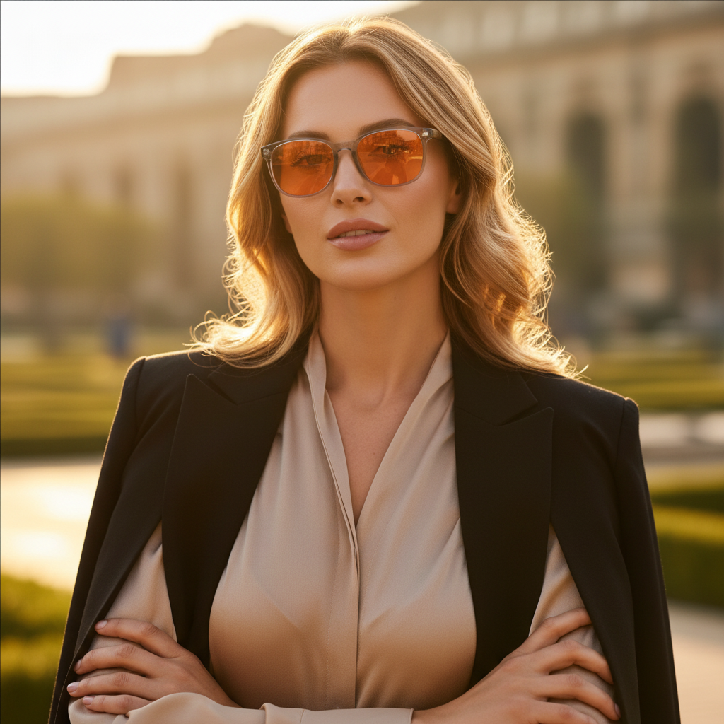 Lunette anti lumiere bleue - AmberClear Gray