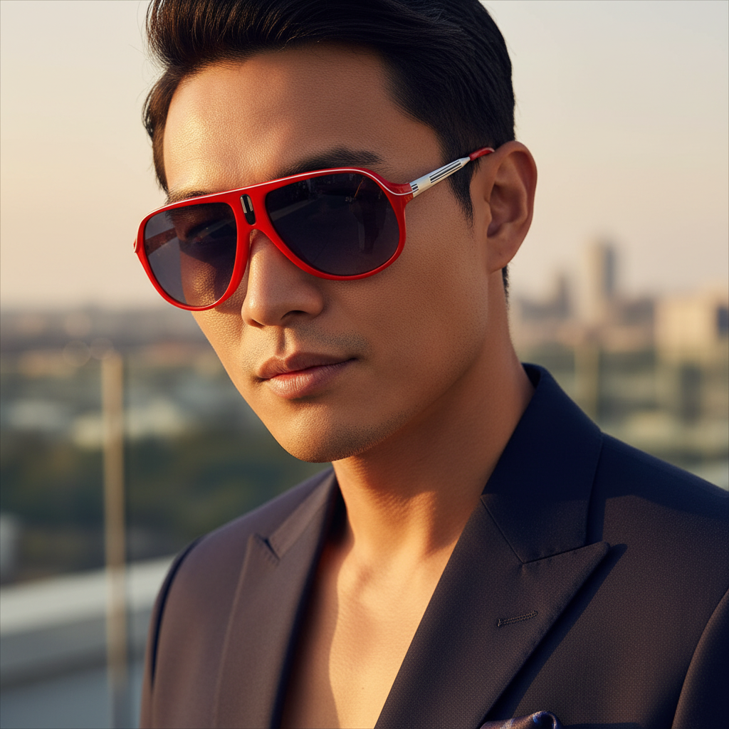 Lunette de soleil WoodView Red