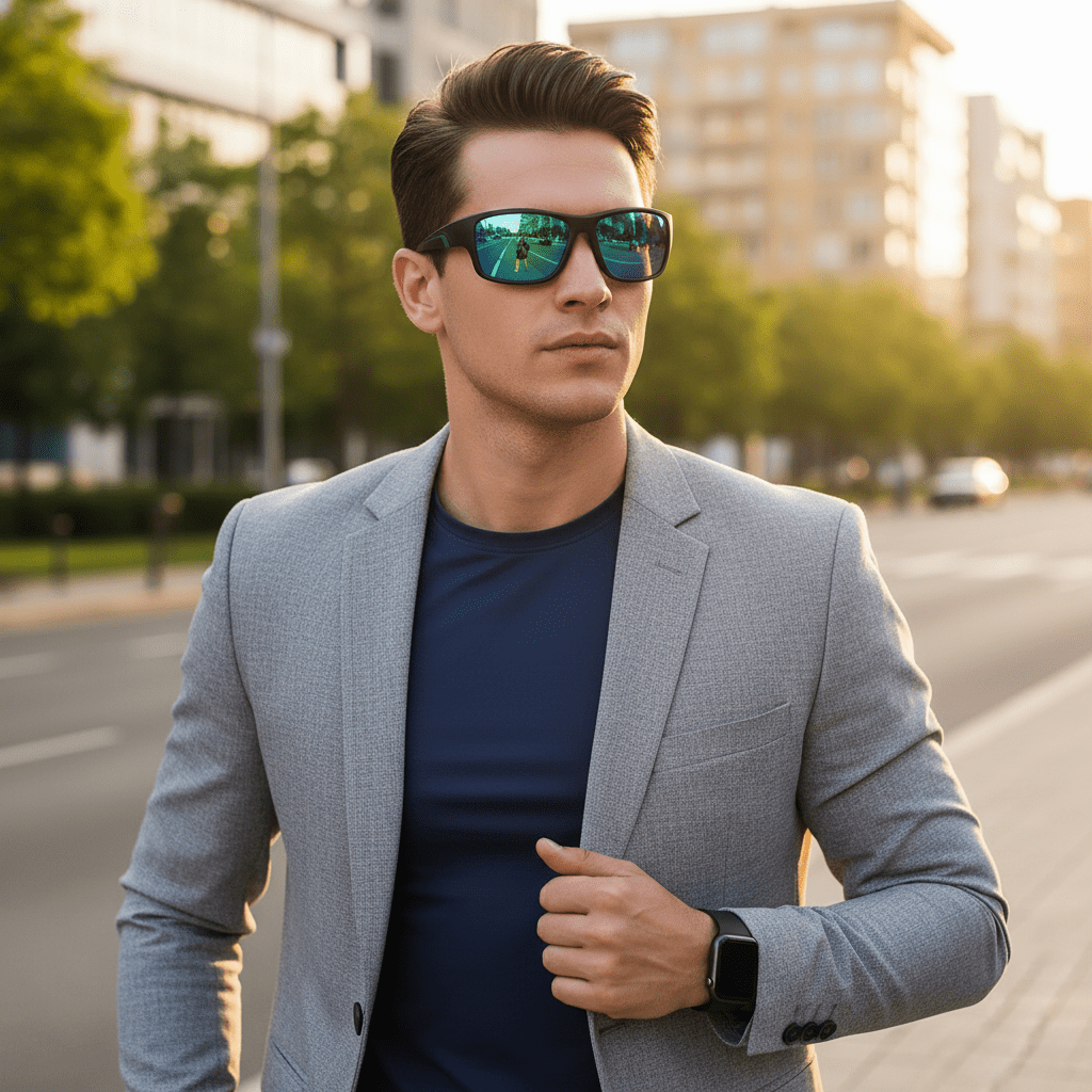 Lunette de soleil TerraVue Blue Green - Aura Vision