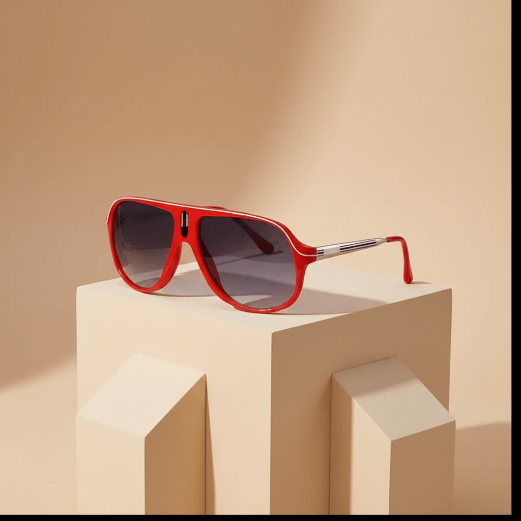 Lunette de soleil WoodView Red - Aura Vision