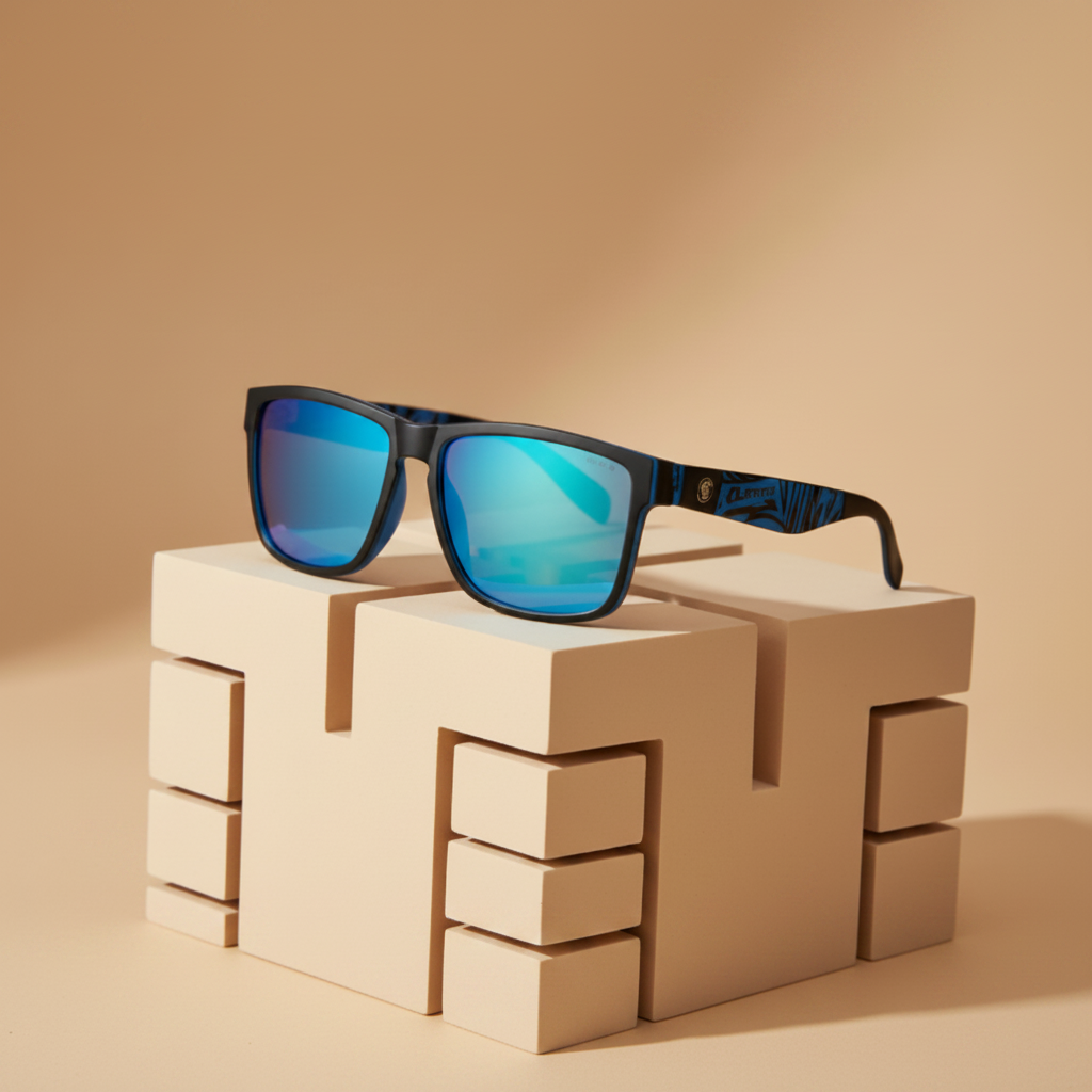 Lunettes de soleil SunRetro Blue Lagoon