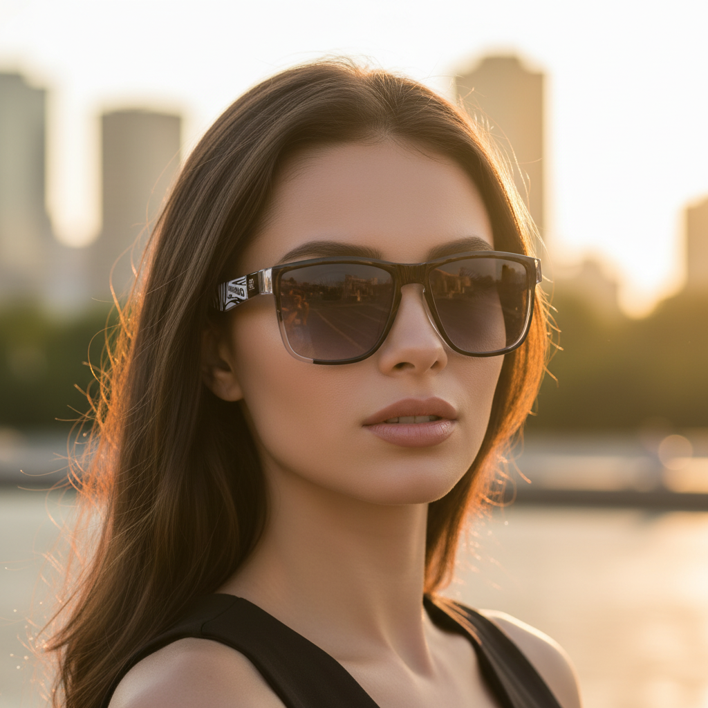 Lunettes de soleil SunRetro Gray