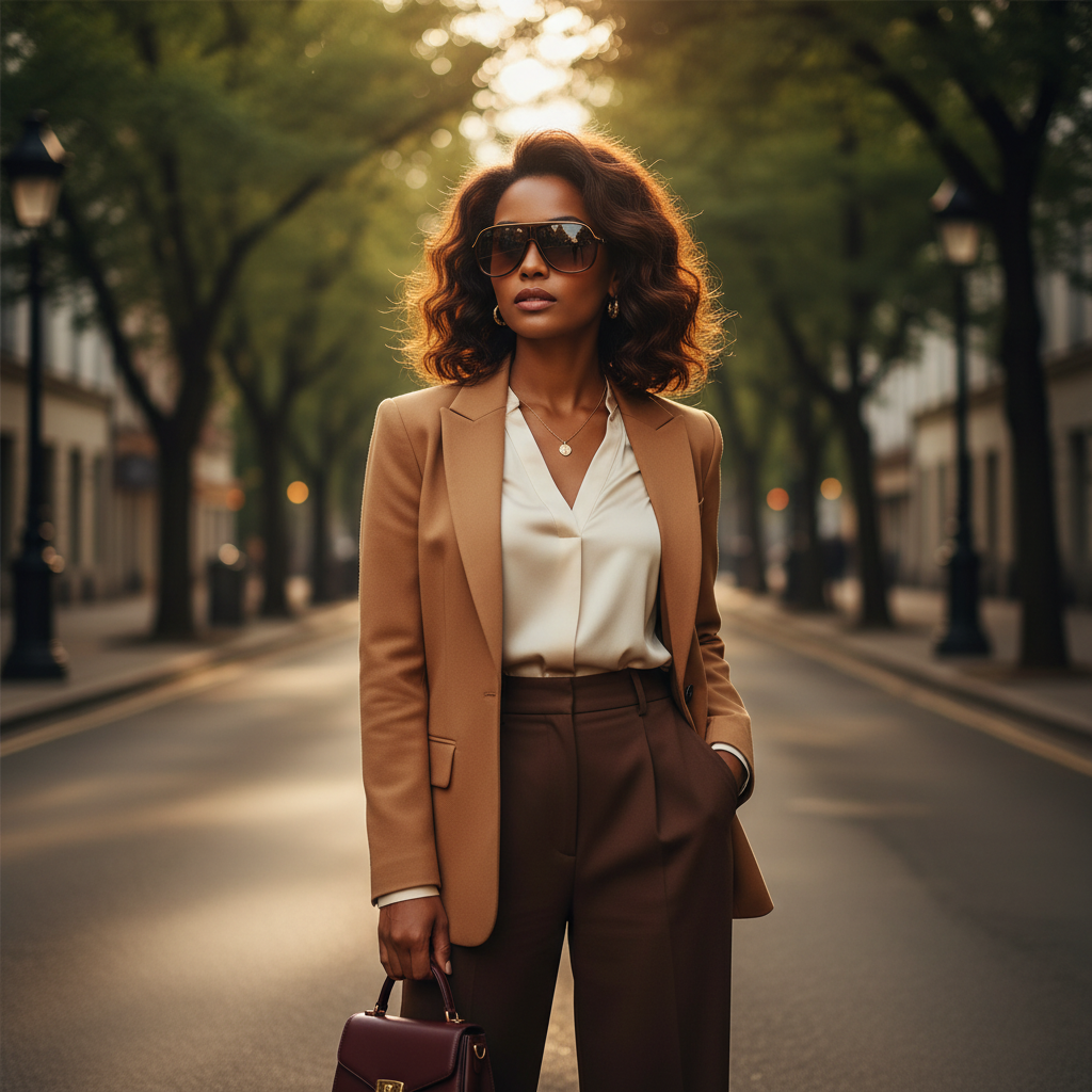 Lunette de soleil WoodView Marron